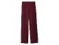 Pantalon large femme couleur bordeaux scintillant