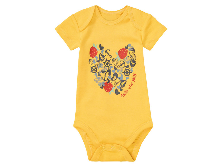 Aller en mode plein écran : lupilu® Lot de 5 bodies à manches courtes bébé - Image 7