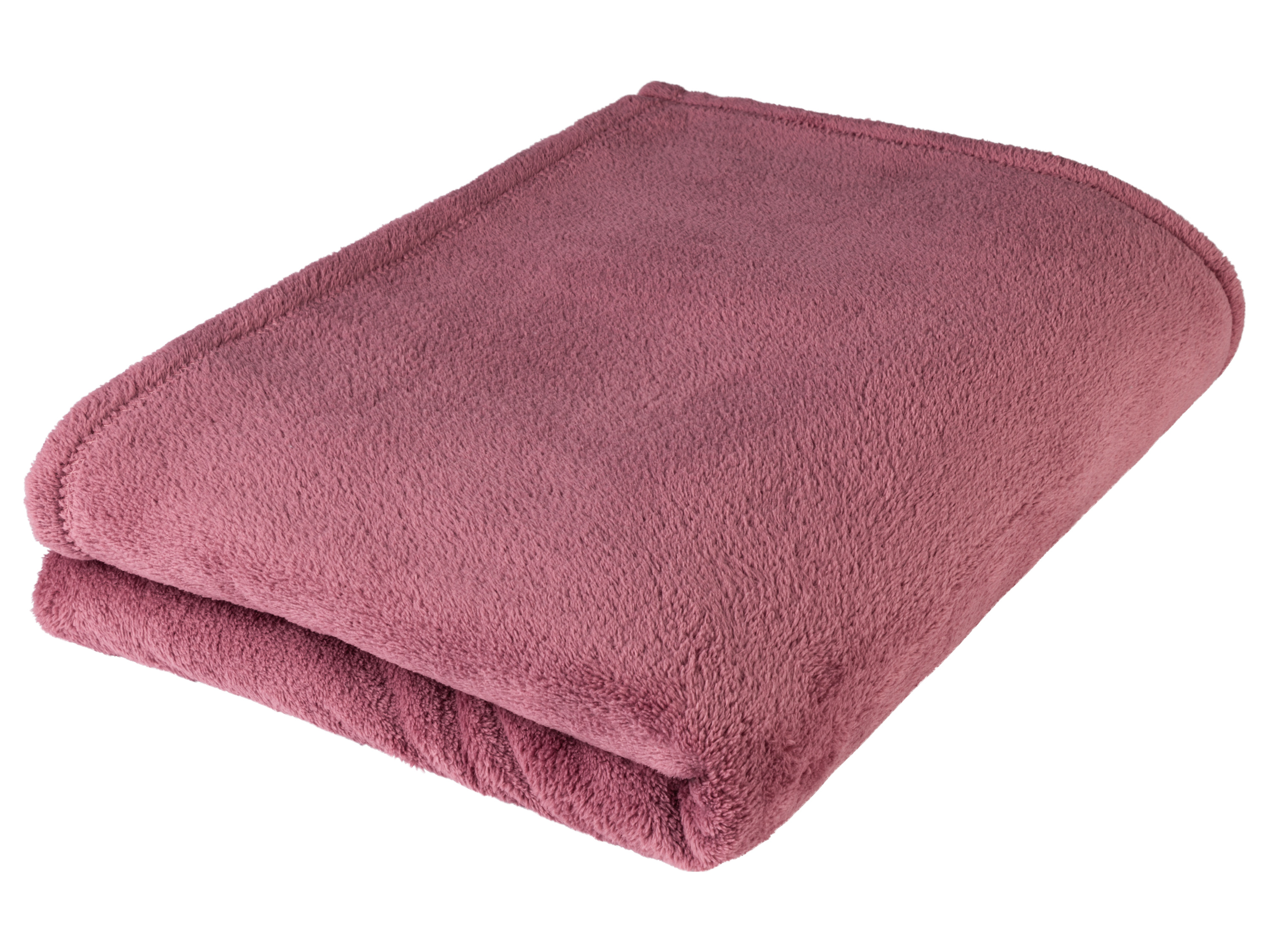LIVARNO home Plaid, 130 x 170 cm (rose)