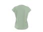T-shirt femme à manches courtes vert clair, vue arrière