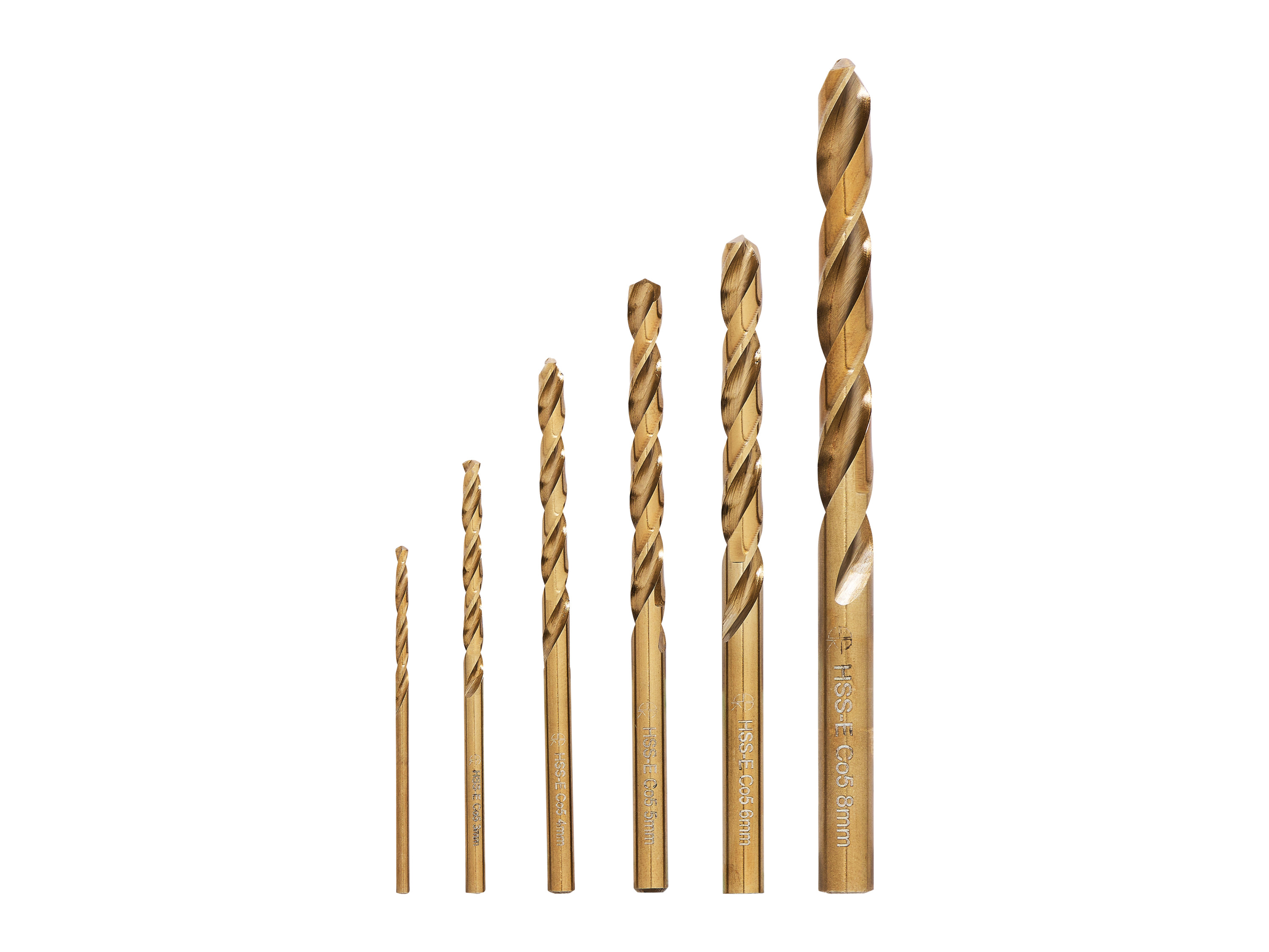 PARKSIDE PERFORMANCE® Set de forets (Jeu de forets hélicoïdaux HSS 6 pièces.)
