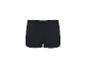 Caleçon boxer noir pour homme, vue arrière.
