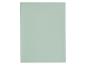 Une serviette unie vert clair, pliée et lisse.