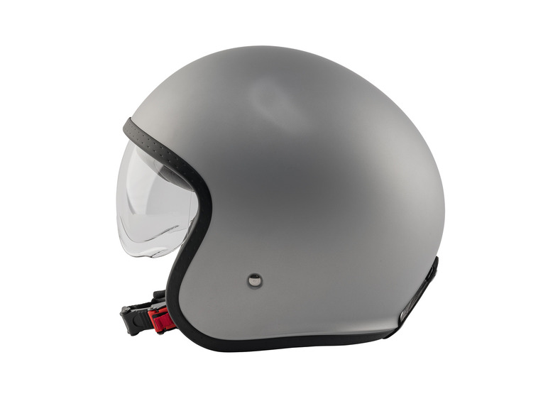Casque jet avec visière, M
