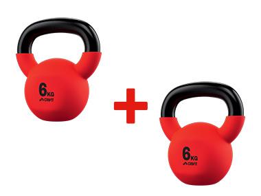 CRIVIT Lot de 2 Kettlebell de 6 kg
