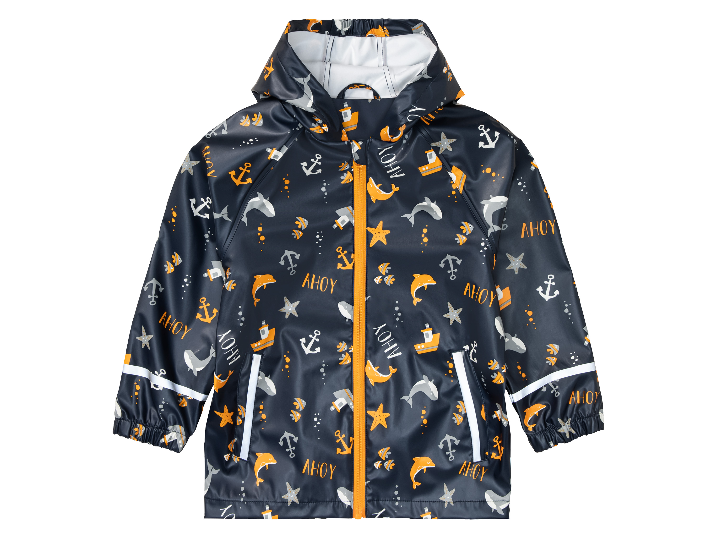 lupilu® Veste imperméable petit garçon (bleu marine imprimé)