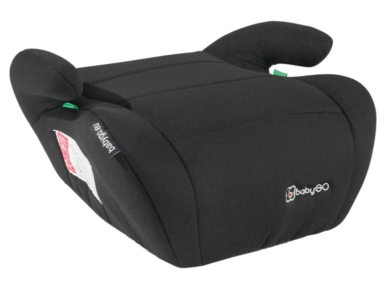 Siège auto rehausseur noir BabyGO