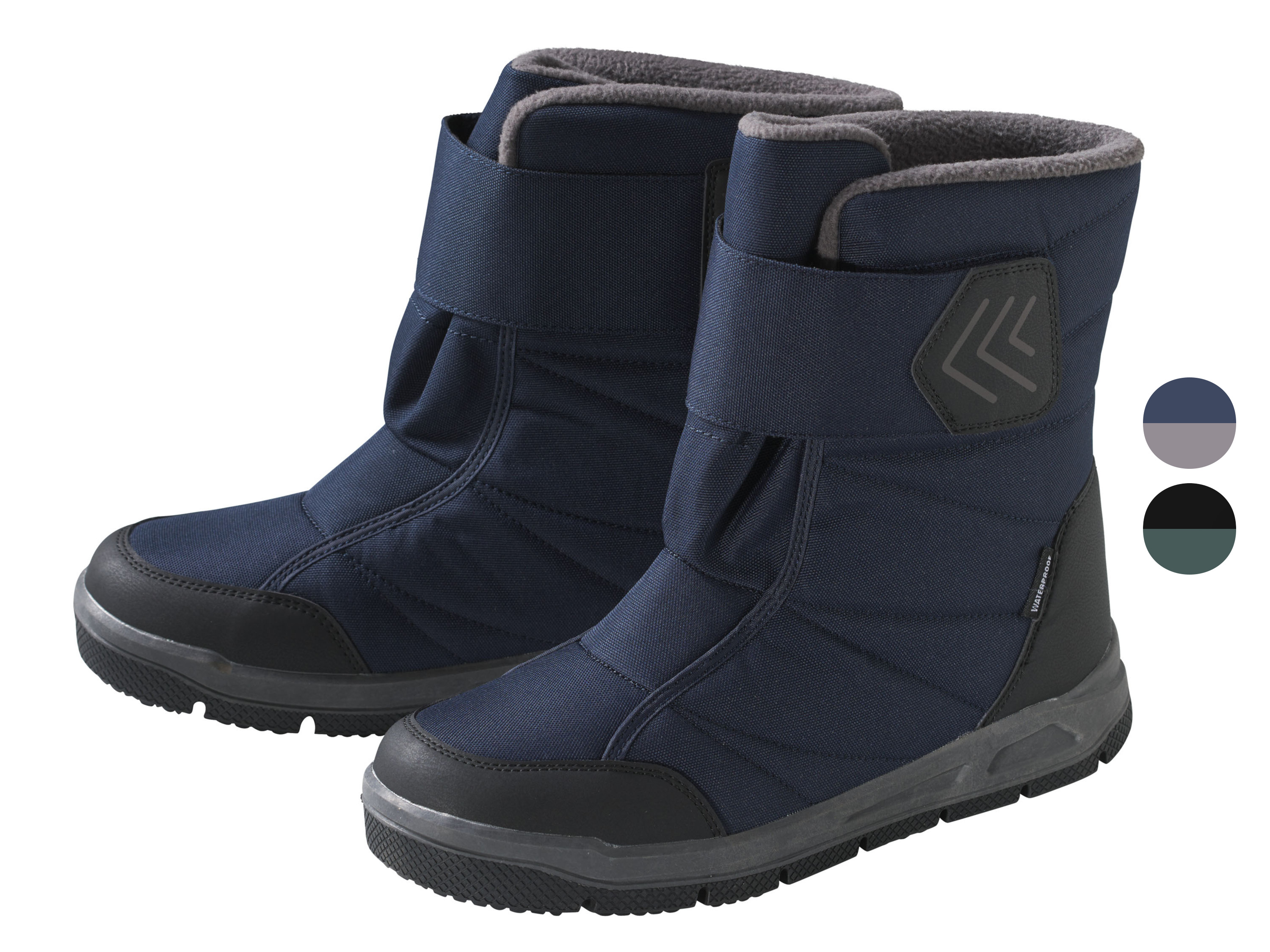 CRIVIT Bottines d’hiver à doublure chaude homme