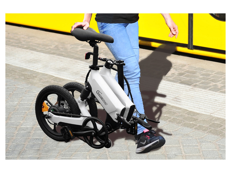 Aller en mode plein écran : SachsenRad Vélo électrique pliable E-Folding Race Bike F12, 16 pouces - Image 10
