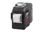 Un laser Parkside 3x360° noir avec batterie.