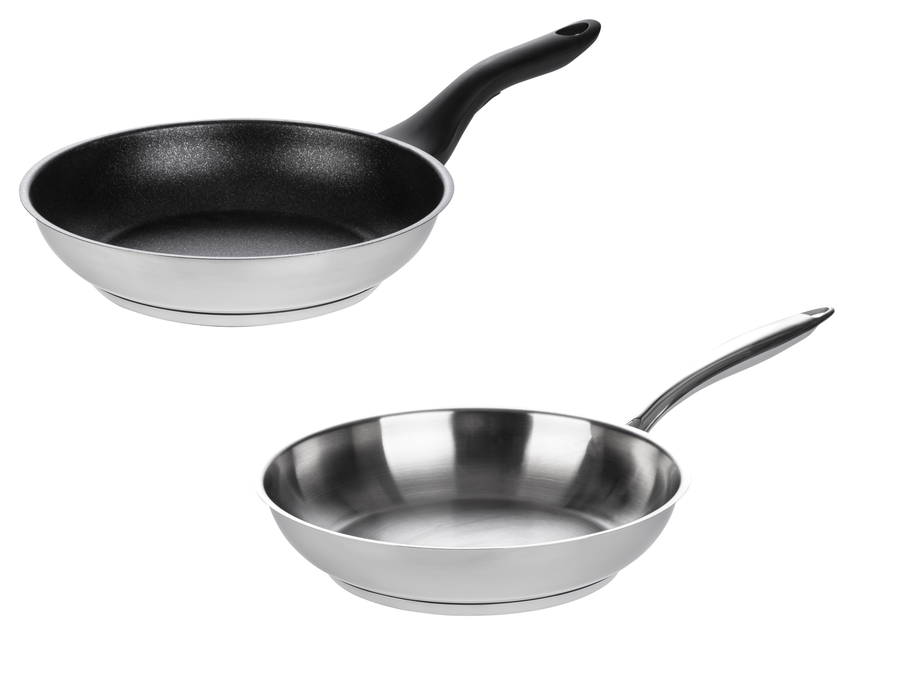 LIVARNO home Poêle en acier inoxydable, 24 cm