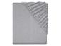 Drap-housse gris en jersey