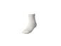 Chaussette courte blanche unie