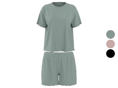 ESMARA® Ensemble pyjama côtelé femme