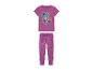 Pyjama Stitch Disney : haut et bas violet à motifs cœurs et Stitch.