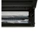 Porte-rouleau et cutter intégré d'une machine sous vide pour couper le film.