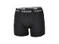 Boxer noir Parkside avec logo blanc sur la ceinture