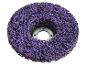 Disque de nettoyage violet pour meuleuse d'angle