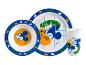 Ensemble vaisselle enfant Disney Mickey : bol, assiette, gobelet.