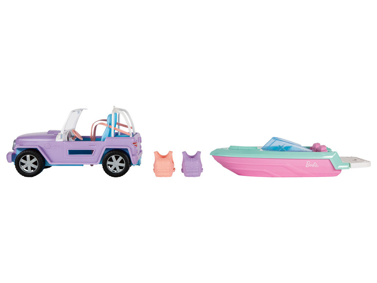 Aller en mode plein écran : Barbie Coffret bateau et jeep - Image 9