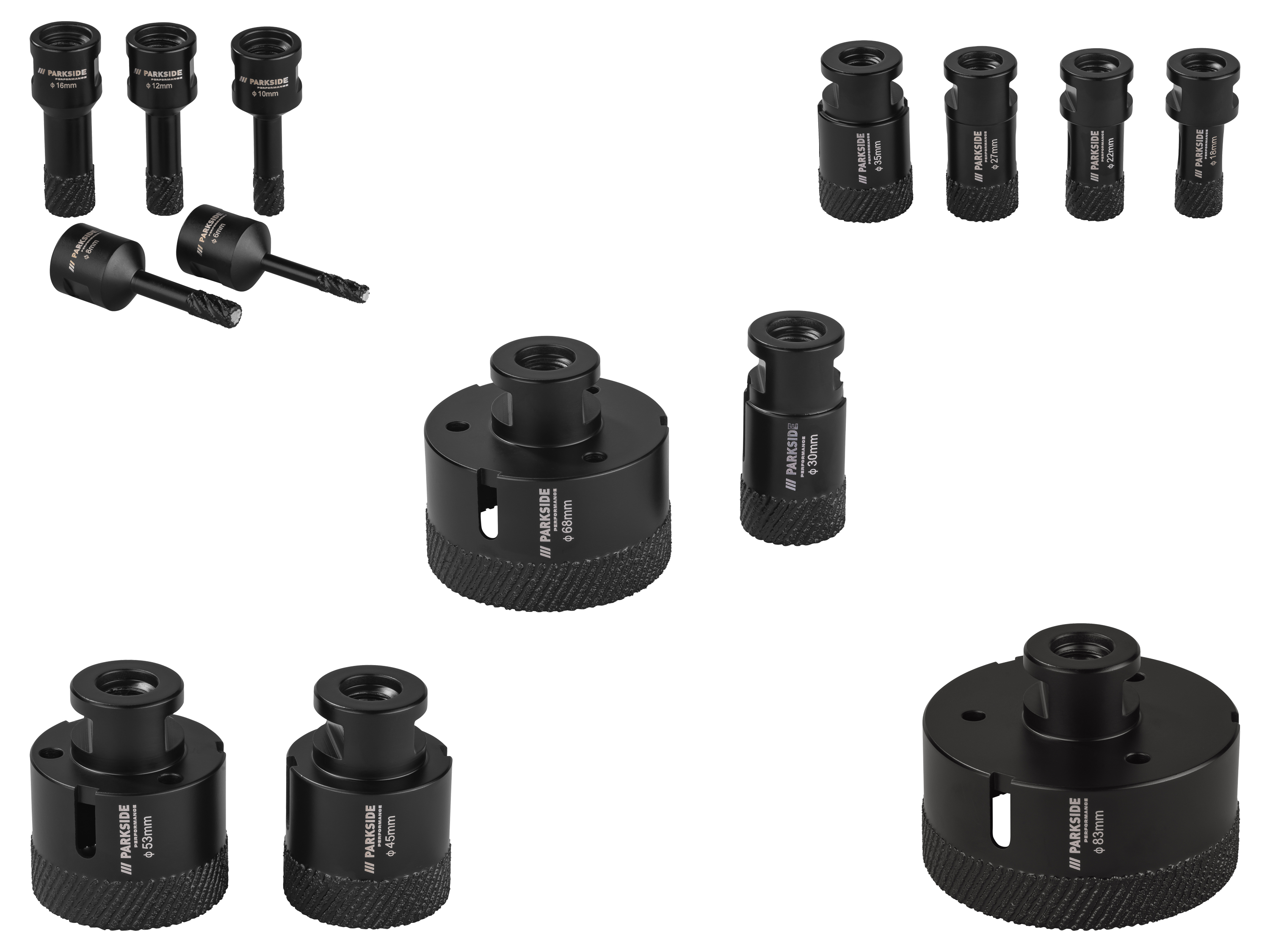 PARKSIDE PERFORMANCE® Trépan(s) diamant