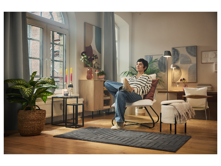 Tapis à poils longs, 80 x 150 cm