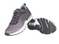 Chaussures de course violettes avec une semelle blanche et des lacets noirs.