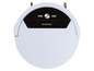 Un aspirateur robot SilverCrest blanc.
