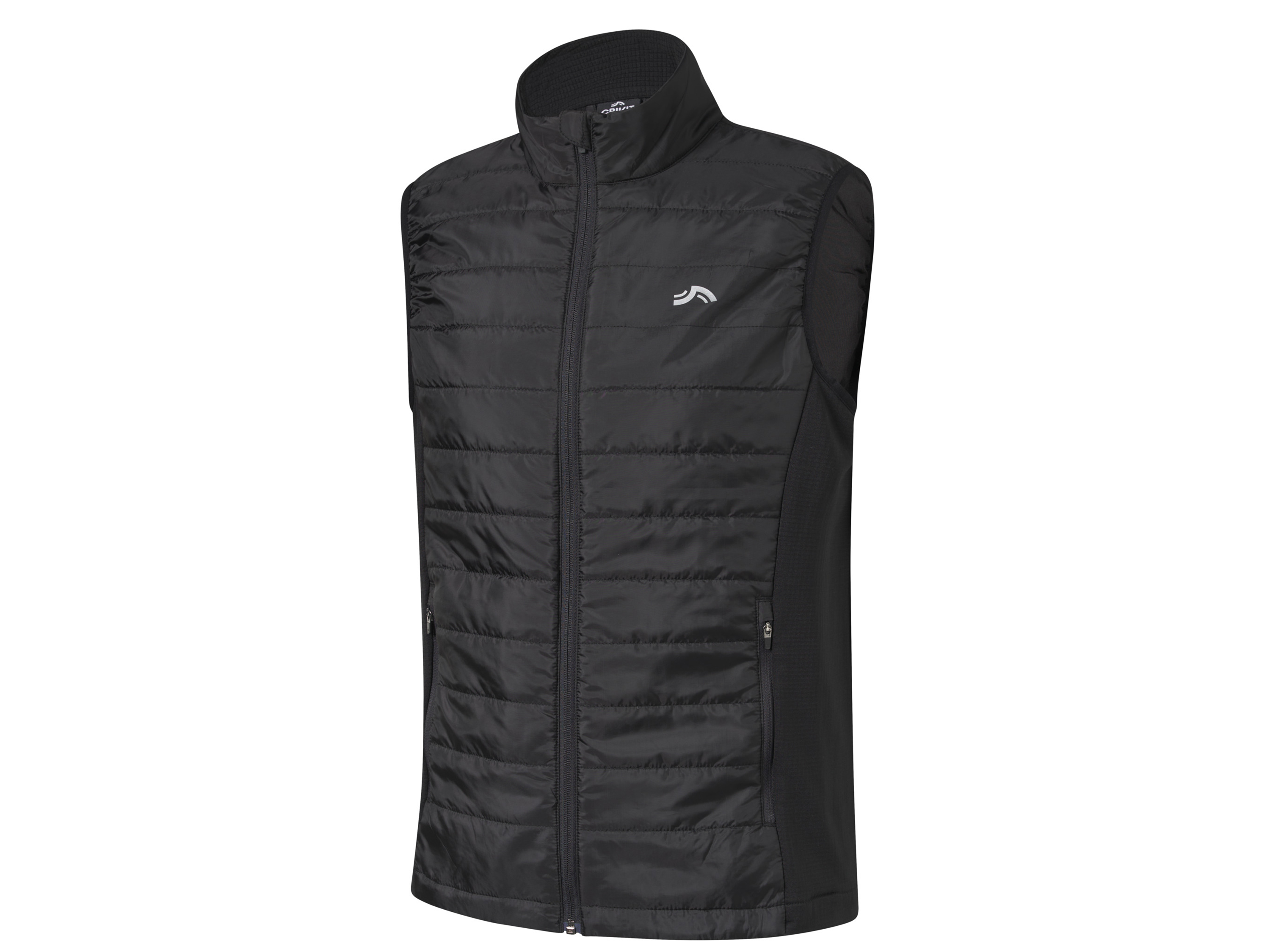 CRIVIT Veste technique sans manches homme (noir, S)