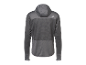 Sweat à capuche Crivit gris pour homme, vue arrière.