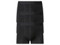 Trois paires de boxers noirs.