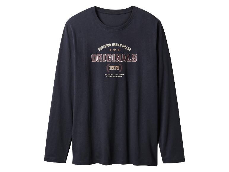 T-shirt foncé à manches longues avec l'imprimé « SUPERIOR URBAN BRAND ORIGINALS 1978 ».