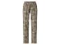 Pantalon de pyjama vert à motif de champignons et de fougères.