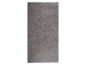 Une serviette de bain grise.