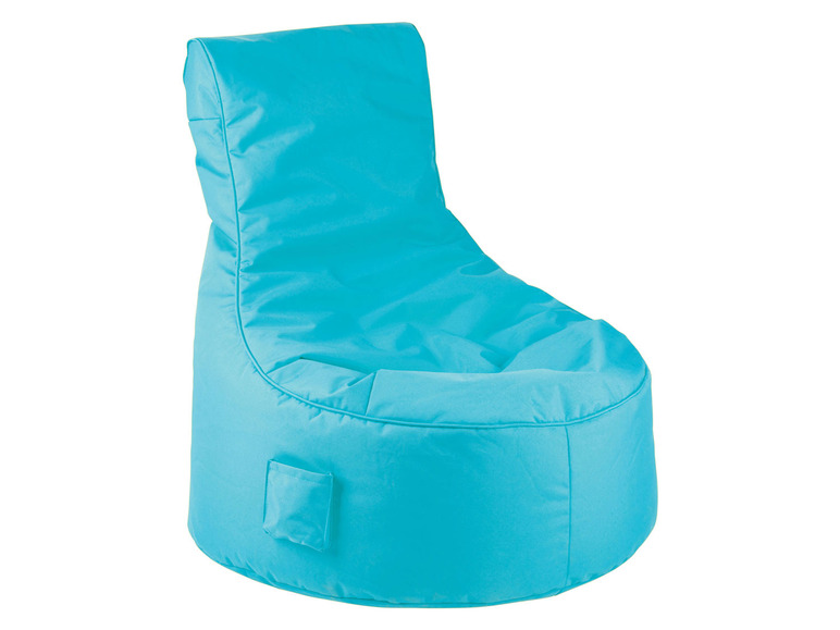 Aller en mode plein écran : LIVARNO home Pouf intérieur et extérieur, turquoise - Image 1