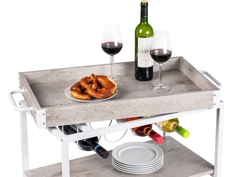 Aller en mode plein écran : Wenko Chariot de cuisine, 40 x 89 x 89,5 cm - Image 14