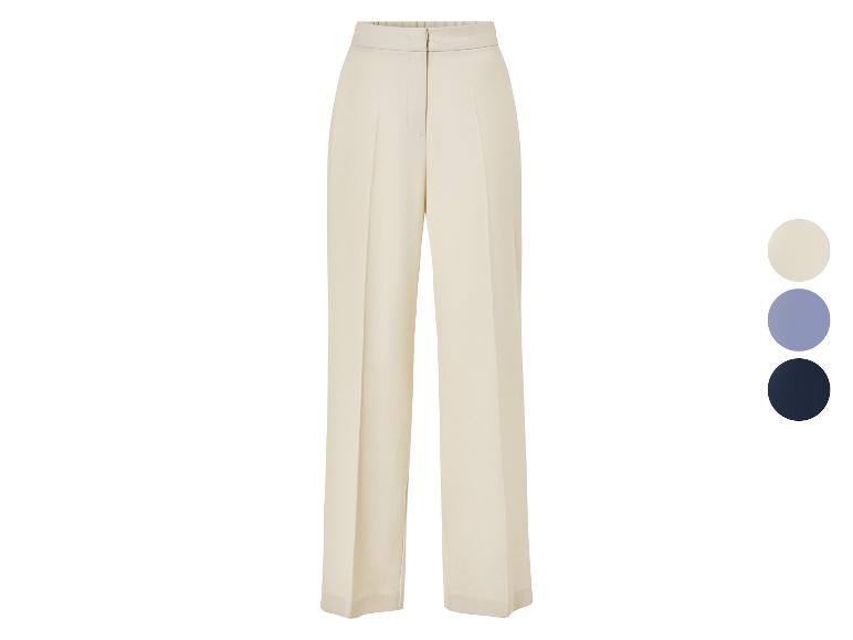 Pantalon beige taille haute