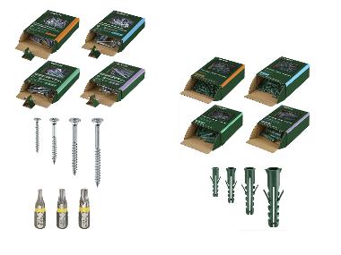 PARKSIDE® Vis pour bois aggloméré