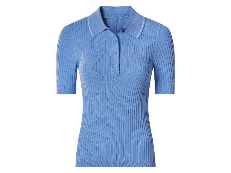 Polo côtelé femme