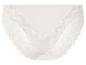 String blanc avec dentelle