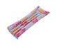 Matelas gonflable floral pour piscine, idéal pour l'été.