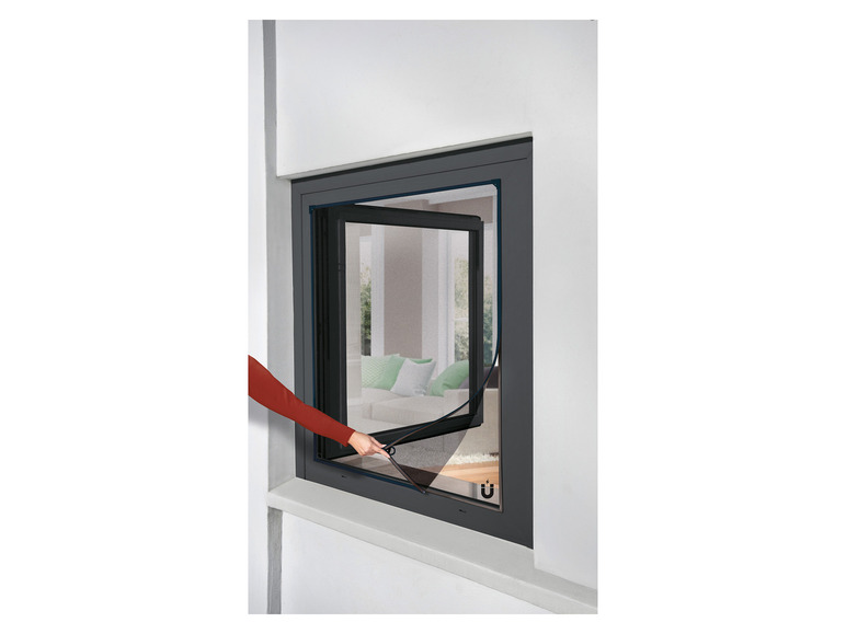 Aller en mode plein écran : LIVARNO home Moustiquaire magnétique, 110 x 130 cm - Image 3