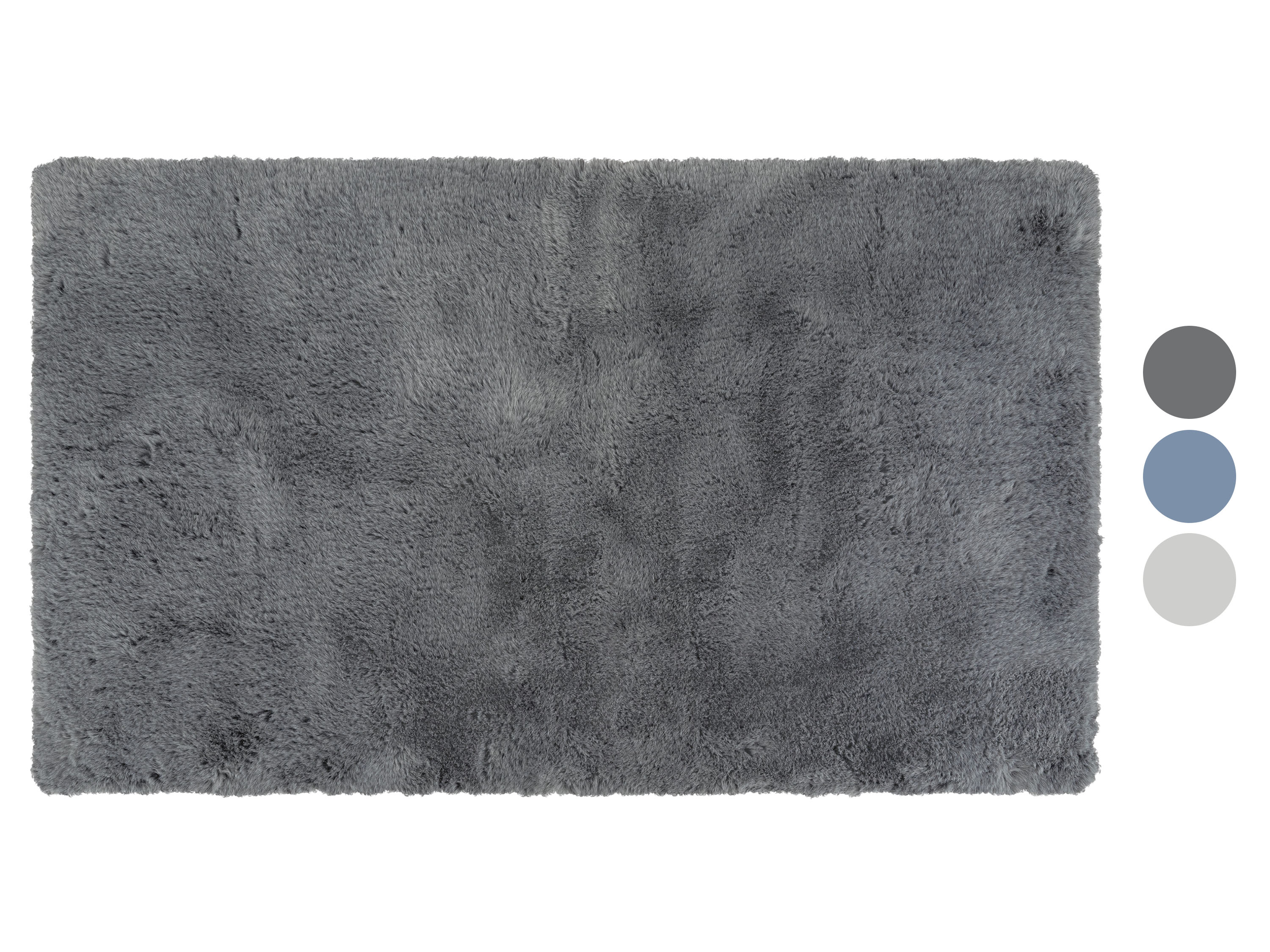 LIVARNO home Tapis de bain en peluche, 60 x 100 cm