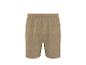 Short de sport uni beige pour homme