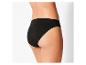 Culotte taille haute noire.