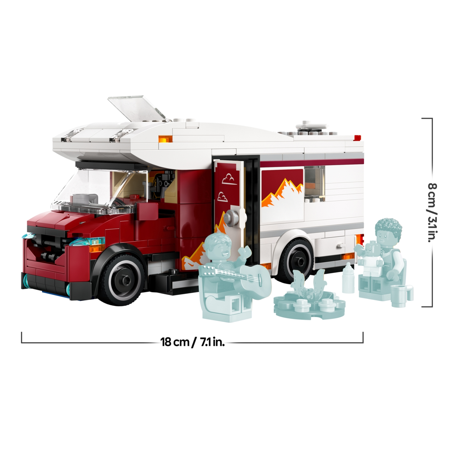 60454 LEGO® CITY Camping car aventure - vue 3
