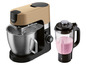 Un robot de cuisine SilverCrest avec un blender rempli de smoothie.