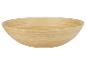 Grand bol en bambou, style minimaliste.