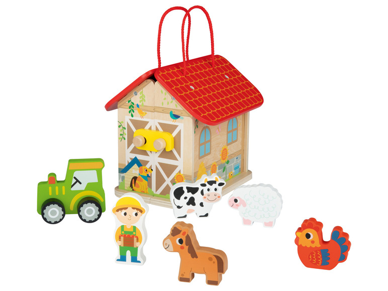 Aller en mode plein écran : Set de jeu transportable en bois - Image 22