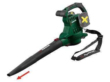 PARKSIDE® Aspirateur souffleur/broyeur électrique sans fil, 320 km/h, 40 V